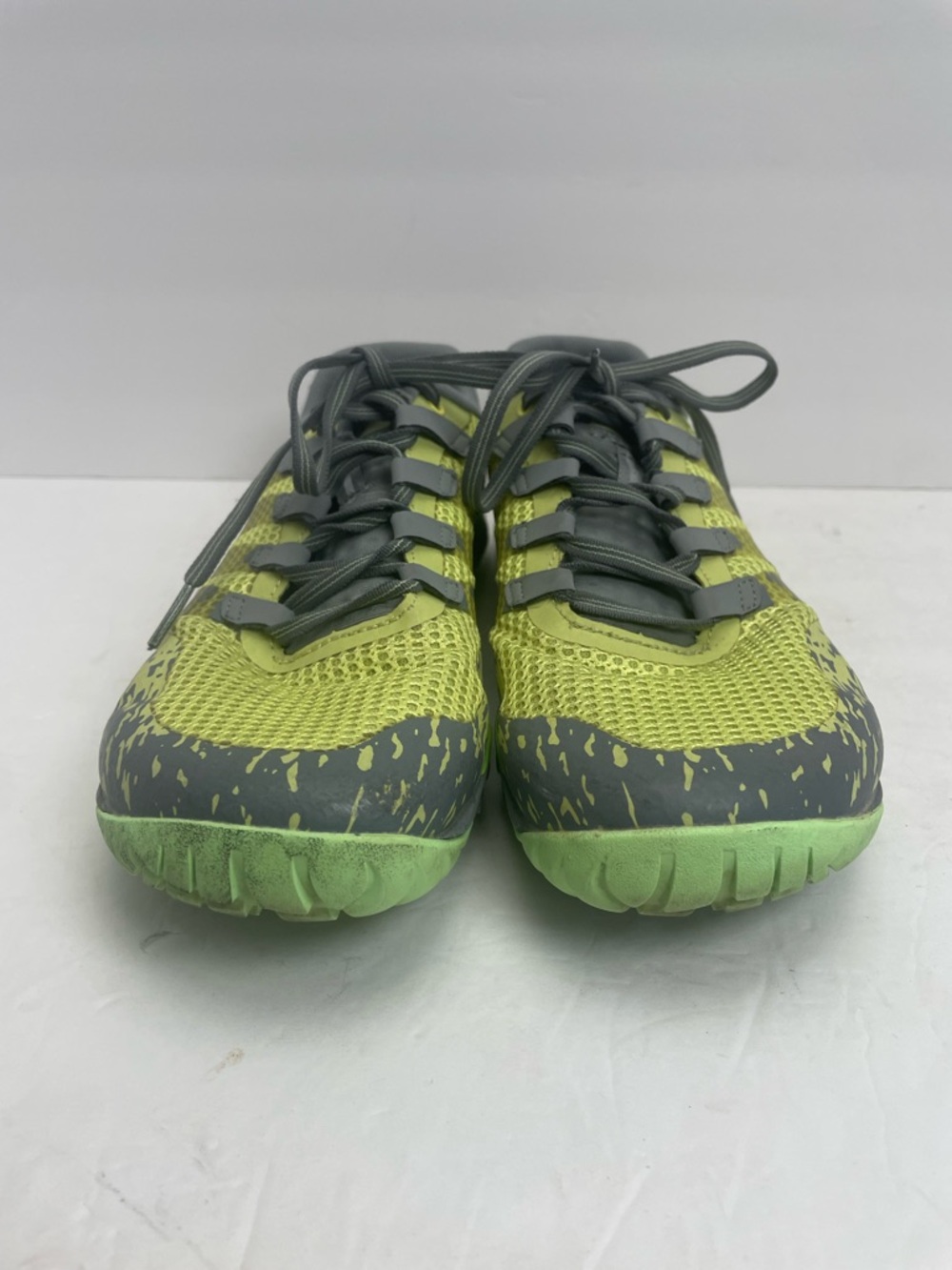 Merrell Women's Trail Glove 5 SZ 9.5 Sneaker Yellow Gray Barefoot Shoes - Picture 2 of 10